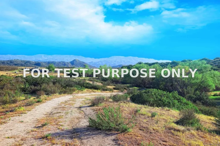 Demo/Test Data 43000 Stanley Road Unit 2000, Hemet, Ca 92544