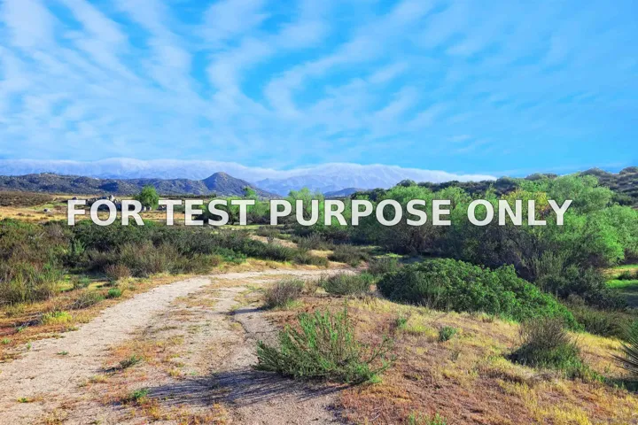 Demo/Test Data 43000 Stanley Road Unit 2000, Hemet, Ca 92544