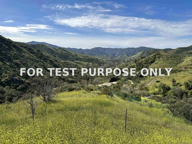 Demo/Test Data 1186 Harbison Canyon Road Southwest Unit 4, El Cajon, Ca 92019