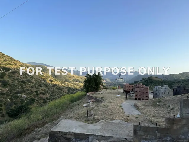 Demo/Test Data 1186 Harbison Canyon Road Southwest Unit 4, El Cajon, Ca 92019