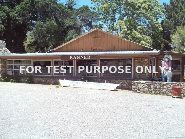 Demo/Test Data 0 Highway 78 Unit 5, Julian, Ca 92036