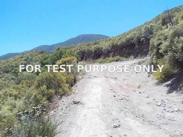Demo/Test Data 0 Highway 78 Unit 5, Julian, Ca 92036
