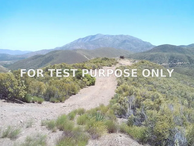 Demo/Test Data 0 Highway 78 Unit 5, Julian, Ca 92036