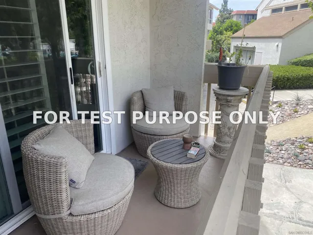 Demo/Test Data 6255 Rancho Mission Road Unit 215, San Diego, Ca 92108