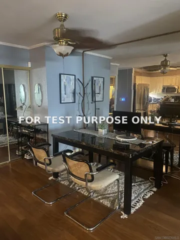Demo/Test Data 6255 Rancho Mission Road Unit 215, San Diego, Ca 92108