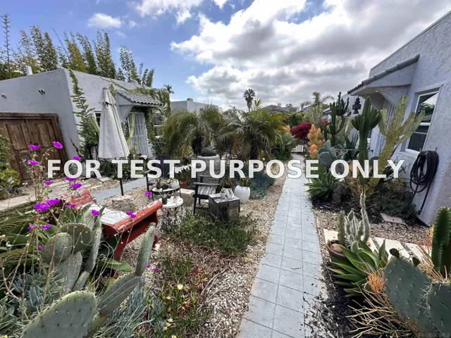 Demo/Test Data 3917-31 Hamilton Street, San Diego, Ca 92104