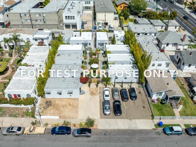 Demo/Test Data 3917-31 Hamilton Street, San Diego, Ca 92104