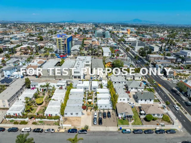 Demo/Test Data 3917-31 Hamilton Street, San Diego, Ca 92104
