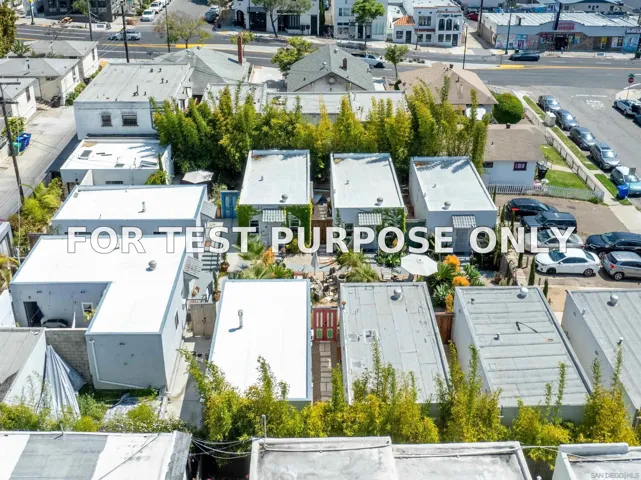 Demo/Test Data 3917-31 Hamilton Street, San Diego, Ca 92104