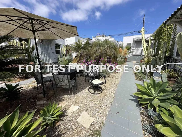 Demo/Test Data 3917-31 Hamilton Street, San Diego, Ca 92104