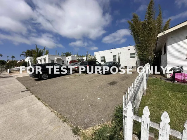 Demo/Test Data 3917-31 Hamilton Street, San Diego, Ca 92104