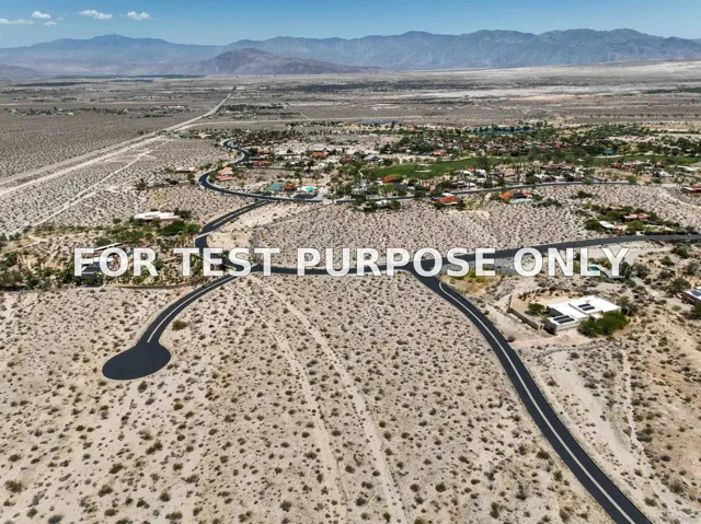 Demo/Test Data Tinaja Lane Unit 12, Borrego Springs, Ca 92004