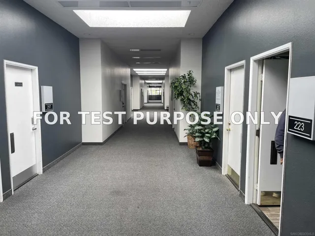 Demo/Test Data 4540 Kearny Villa Rd Ste 223, San Diego, Ca 92123