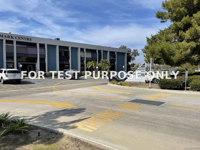 Demo/Test Data 4540 Kearny Villa Rd Ste 223, San Diego, Ca 92123