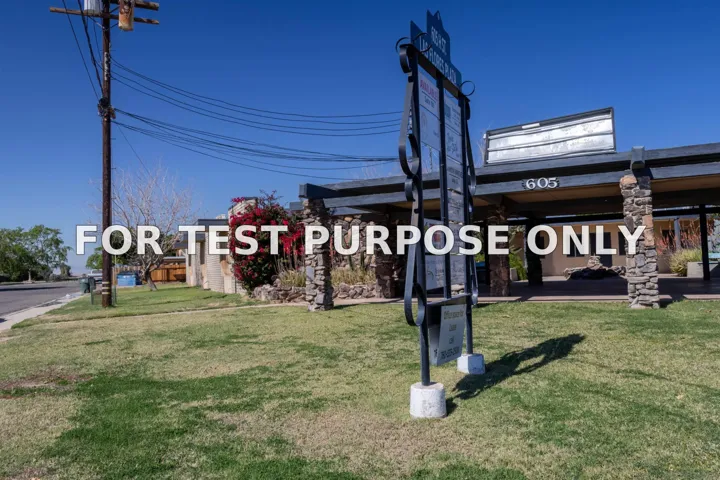 Demo/Test Data 605 W H St West, Brawley, Ca 92227