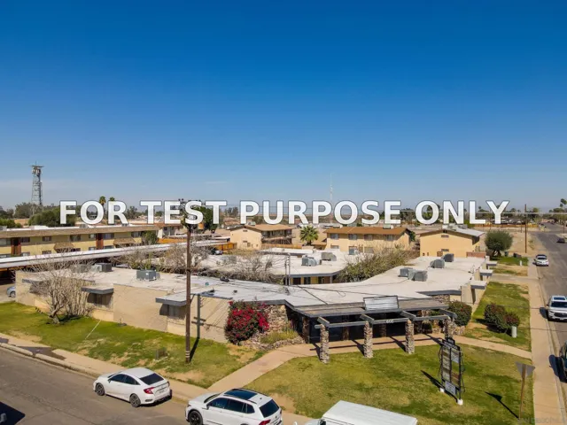 Demo/Test Data 605 W H St West, Brawley, Ca 92227