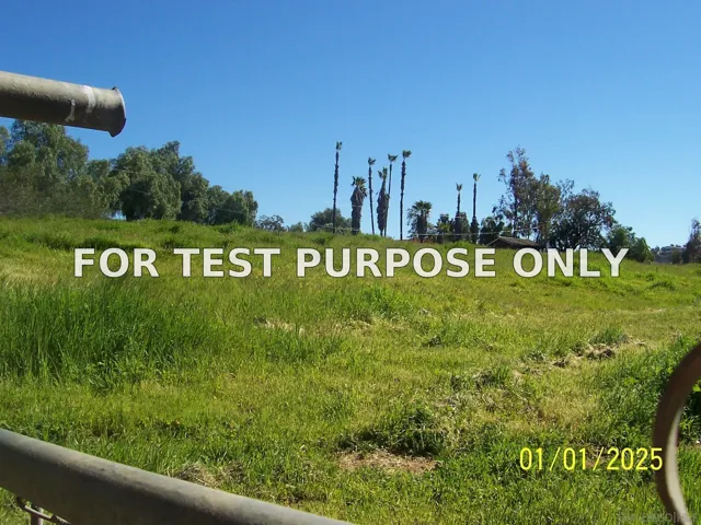 Demo/Test Data 16025 Vesper Unit 1, Valley Center, Ca 92082
