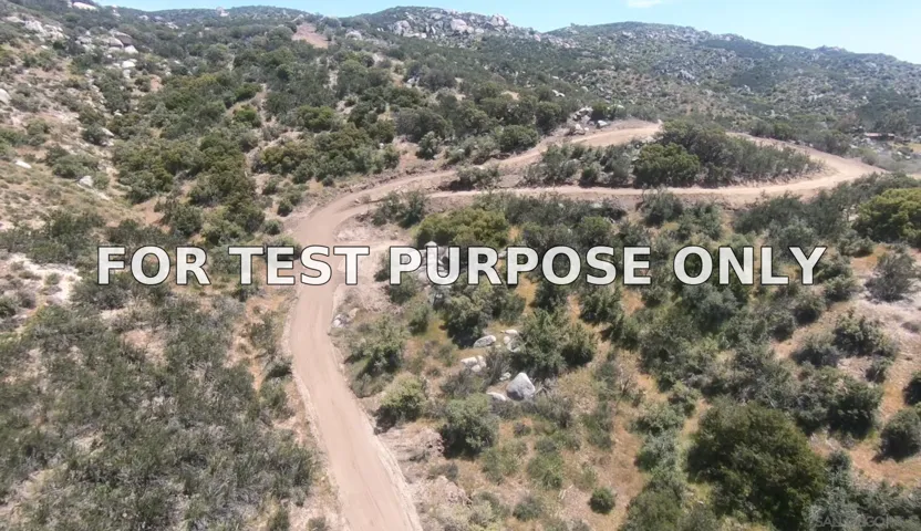 Demo/Test Data 000 La Posta Road Unit ., Campo, Ca 91906