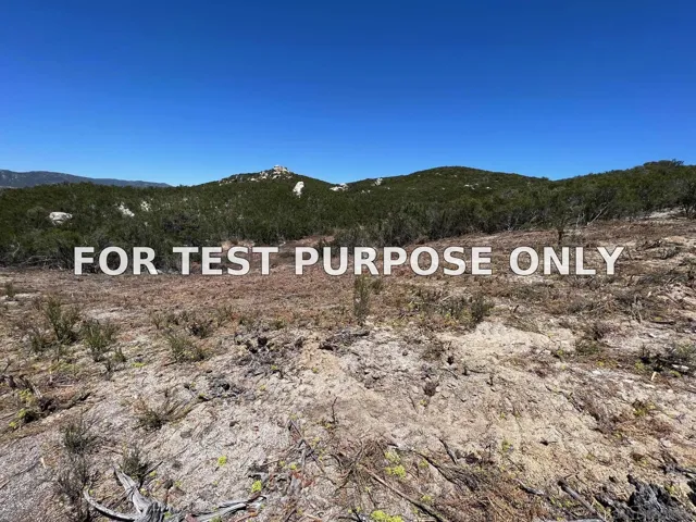 Demo/Test Data 000 La Posta Road Unit ., Campo, Ca 91906