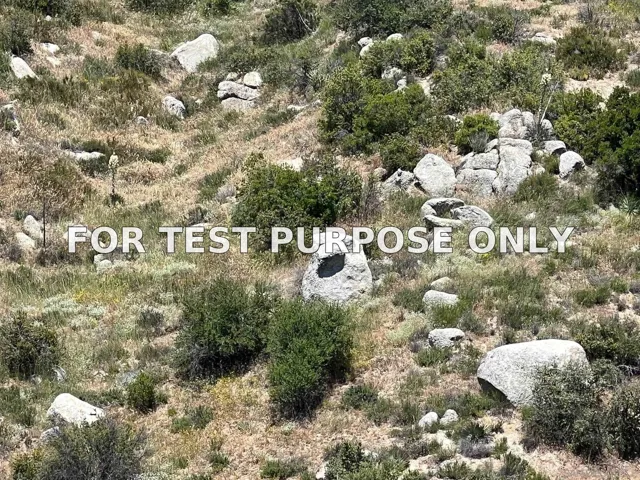 Demo/Test Data 000 La Posta Road Unit ., Campo, Ca 91906