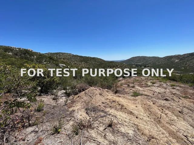 Demo/Test Data 000 La Posta Road Unit ., Campo, Ca 91906