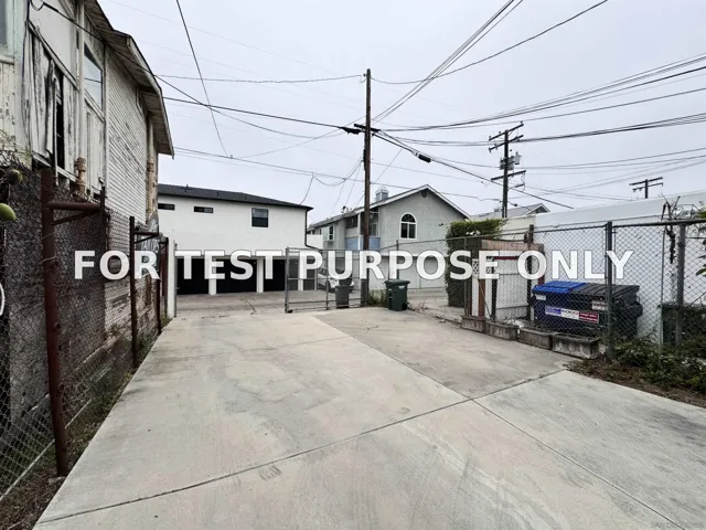Demo/Test Data 1443 University Ave, San Diego, Ca 92103