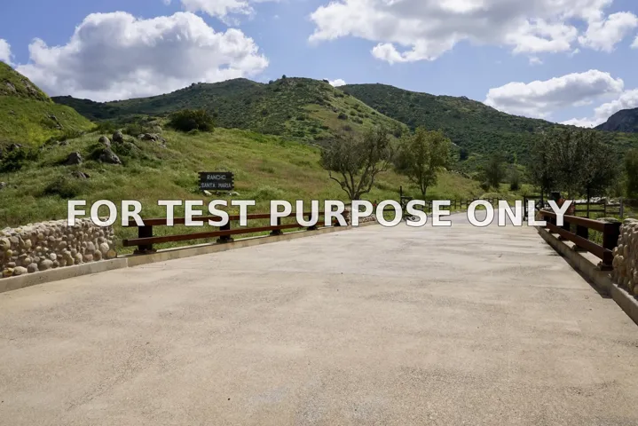 Demo/Test Data 16290 Burkhard Hill Unit 9, San Pasqual, Ca 92025