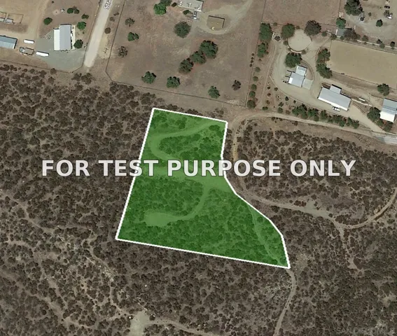 Demo/Test Data 32525 Parnell Rd Unit 1, Menifee, Ca 92584