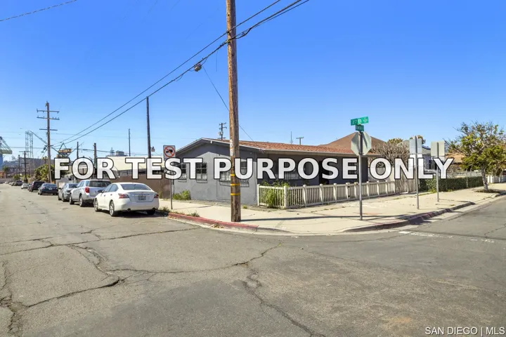 Demo/Test Data 2691 Newton Ave, San Diego, Ca 92113