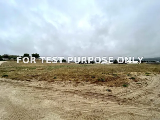 Demo/Test Data 472 Roundup Dr Unit N/k, Aguanga, Ca 92536