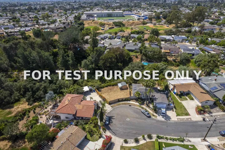 Demo/Test Data Mount Elbrus Ct Unit 19, San Diego, Ca 92117