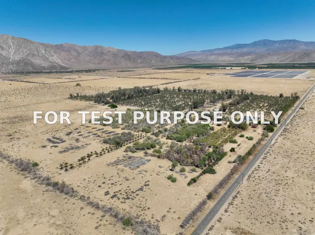 Demo/Test Data Borrego Valley Rd Unit 28 & 29, Borrego Springs, Ca 92004