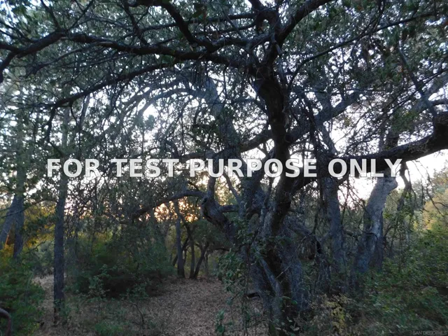 Demo/Test Data 0 Pine Hills Rd Unit Pm03064 Par 3, Julian, Ca 92036
