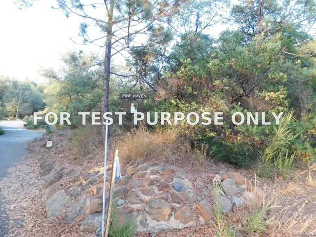 Demo/Test Data 0 Pine Hills Rd Unit Pm03064 Par 3, Julian, Ca 92036