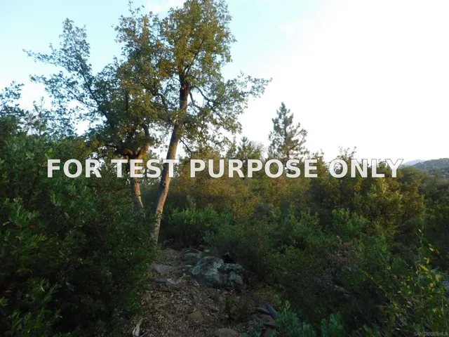 Demo/Test Data 0 Pine Hills Rd Unit Pm03064 Par 3, Julian, Ca 92036