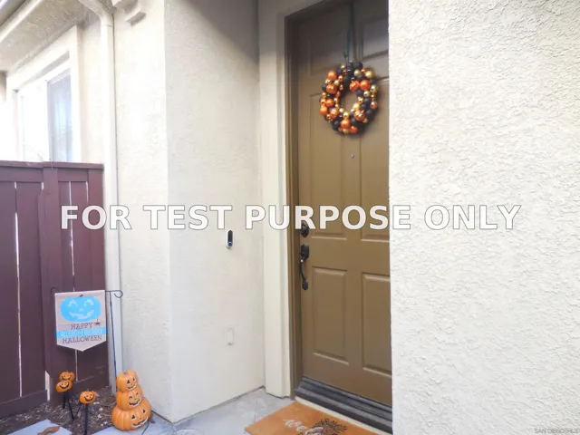 Demo/Test Data 2128 Cantata Drive Unit 38, Chula Vista, Ca 91914