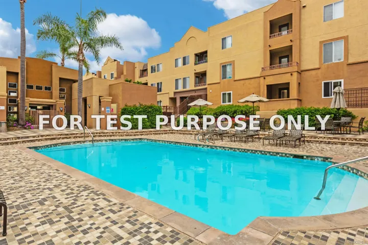 Demo/Test Data 3550 Lebon Dr. Unit 6305, San Diego, Ca 92122