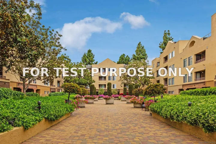 Demo/Test Data 3550 Lebon Dr. Unit 6305, San Diego, Ca 92122