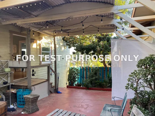 Demo/Test Data 2643 Columbia St, San Diego, Ca 92103