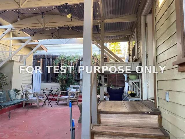 Demo/Test Data 2643 Columbia St, San Diego, Ca 92103