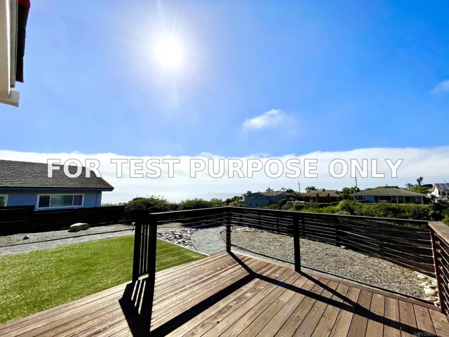 Demo/Test Data 5556 Ladybird Lane, La Jolla, Ca 92037