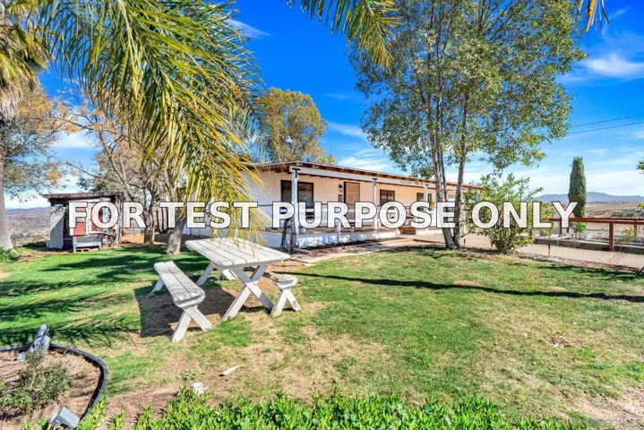 Demo/Test Data 40110 Angora Ln, Temecula, Ca 92592