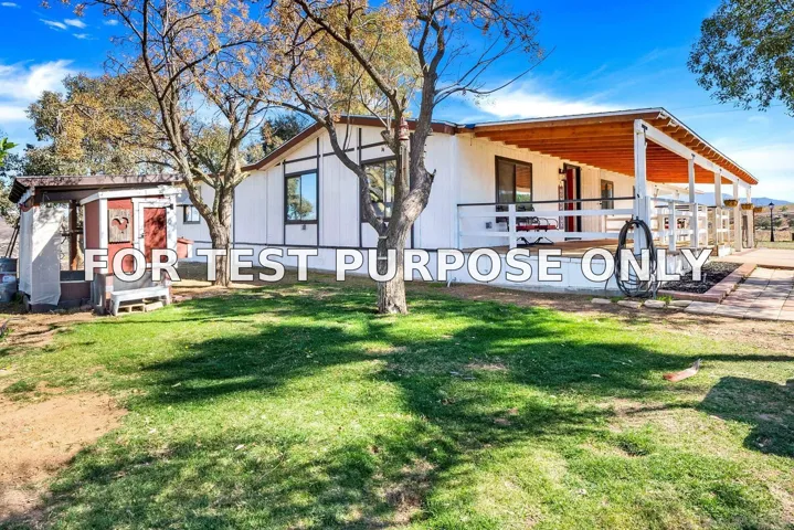 Demo/Test Data 40110 Angora Ln, Temecula, Ca 92592