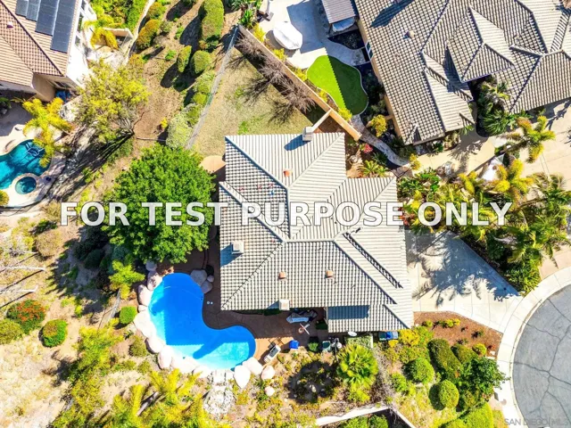 Demo/Test Data 3176 Via Montaneta, Escondido, Ca 92029