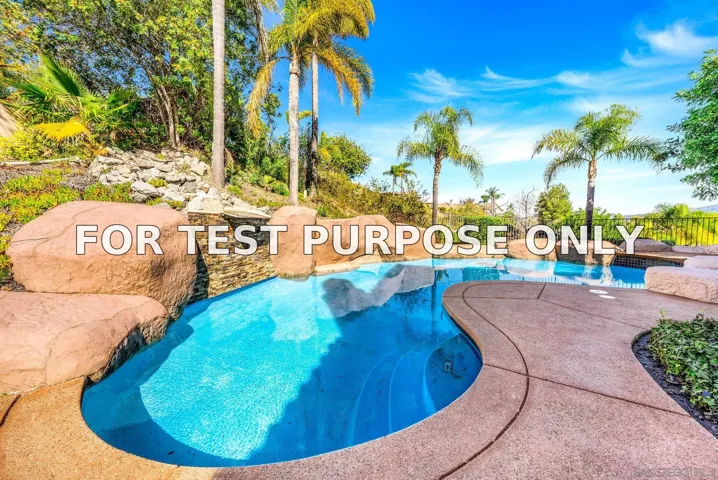 Demo/Test Data 3176 Via Montaneta, Escondido, Ca 92029