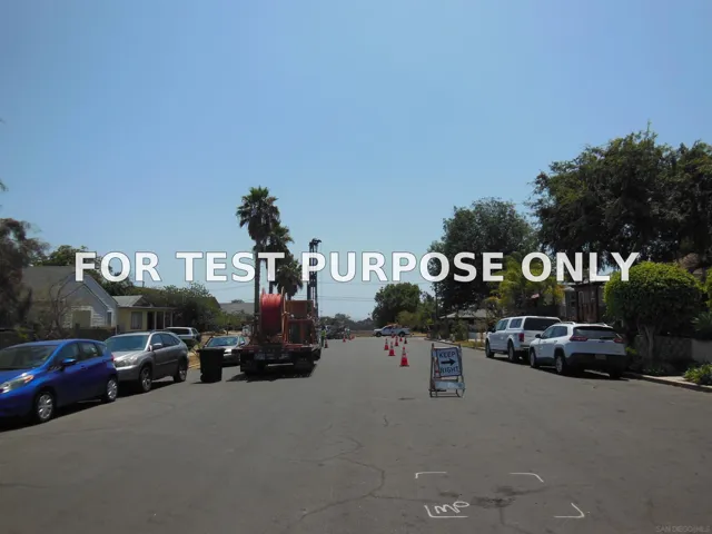 Demo/Test Data 0000 37th St Unit 9&10 Par As Per Ros 3787 In, San Diego, Ca 92105