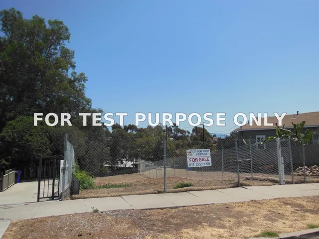 Demo/Test Data 0000 37th St Unit 9&10 Par As Per Ros 3787 In, San Diego, Ca 92105