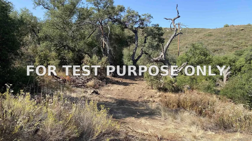 Demo/Test Data Japatul Valley Rd Unit 0, Alpine, Ca 91901