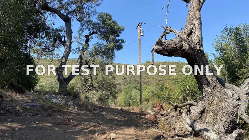 Demo/Test Data Japatul Valley Rd Unit 0, Alpine, Ca 91901