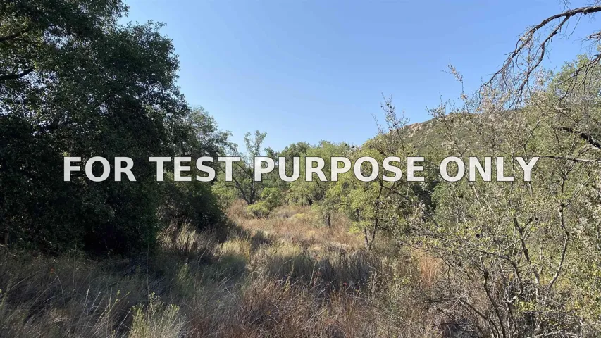 Demo/Test Data Japatul Valley Rd Unit 0, Alpine, Ca 91901